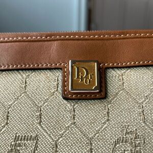 Vintage Dior honeycomb cosmetic case 😍